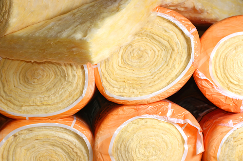 thermal insulation material In rolls laid in packing